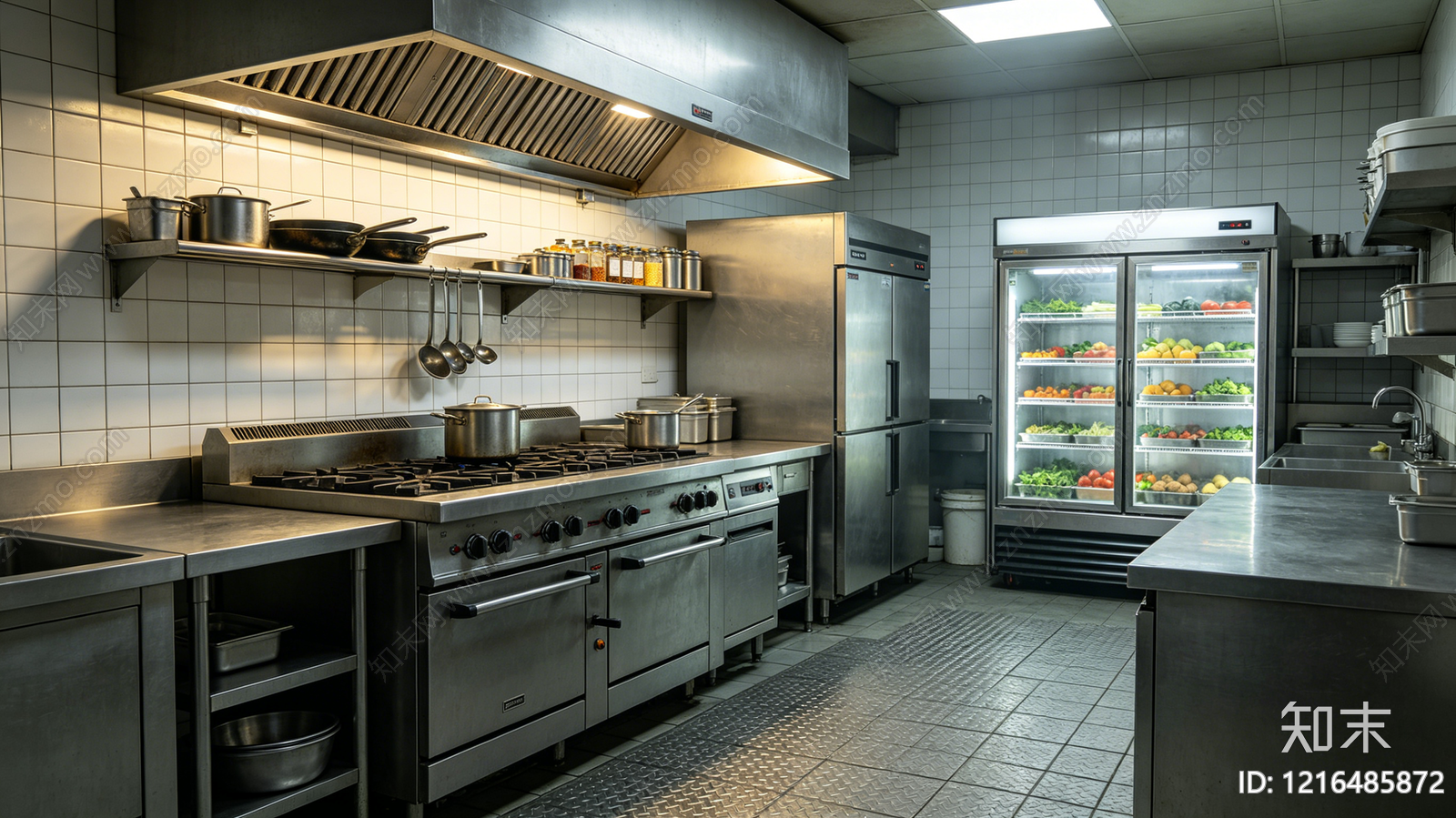 工业厨房贴图下载【ID:1216485872】