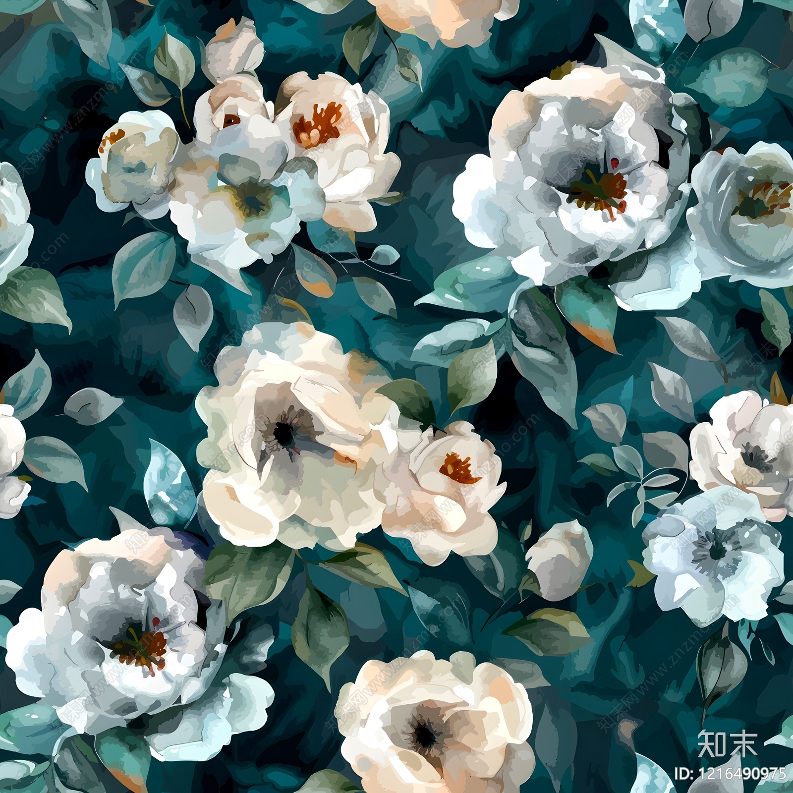 水彩背景贴图下载【ID:1216490975】