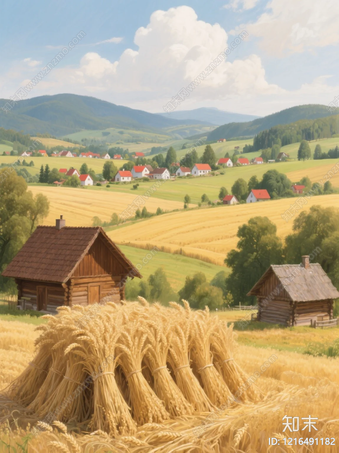 农田贴图下载【ID:1216491182】