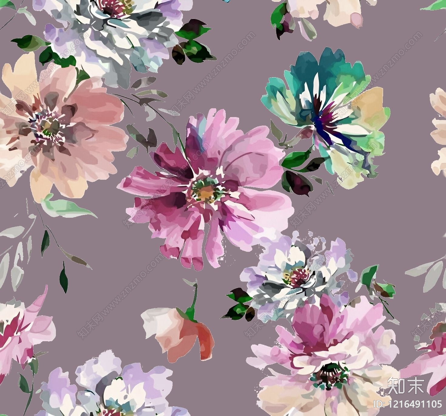 水彩背景贴图下载【ID:1216491105】