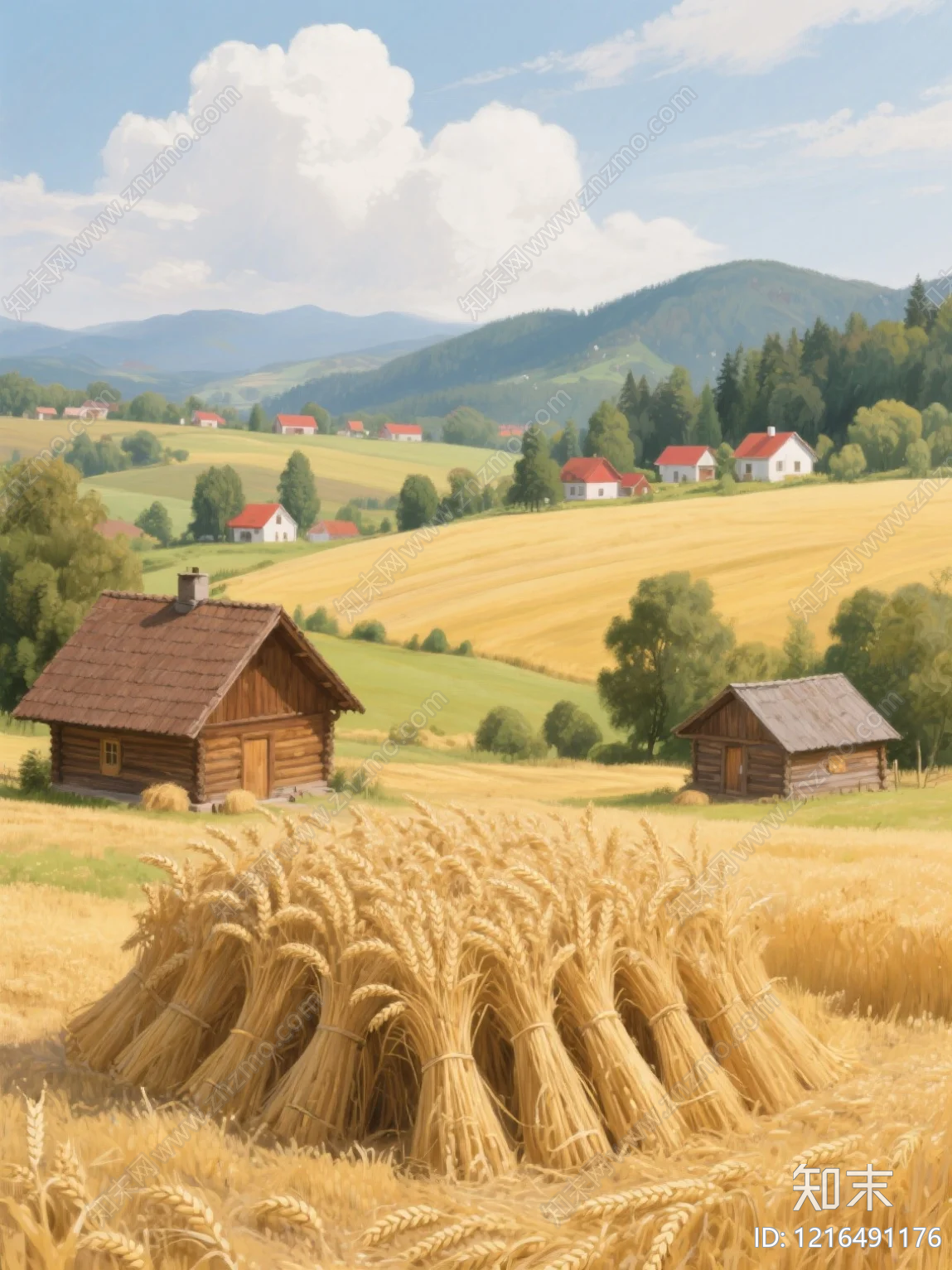 农田贴图下载【ID:1216491176】