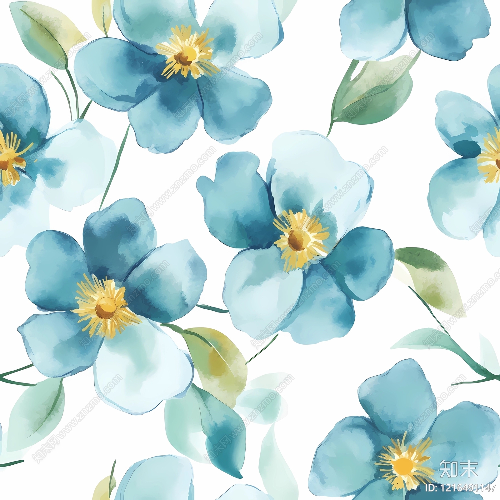 水彩背景贴图下载【ID:1216491147】