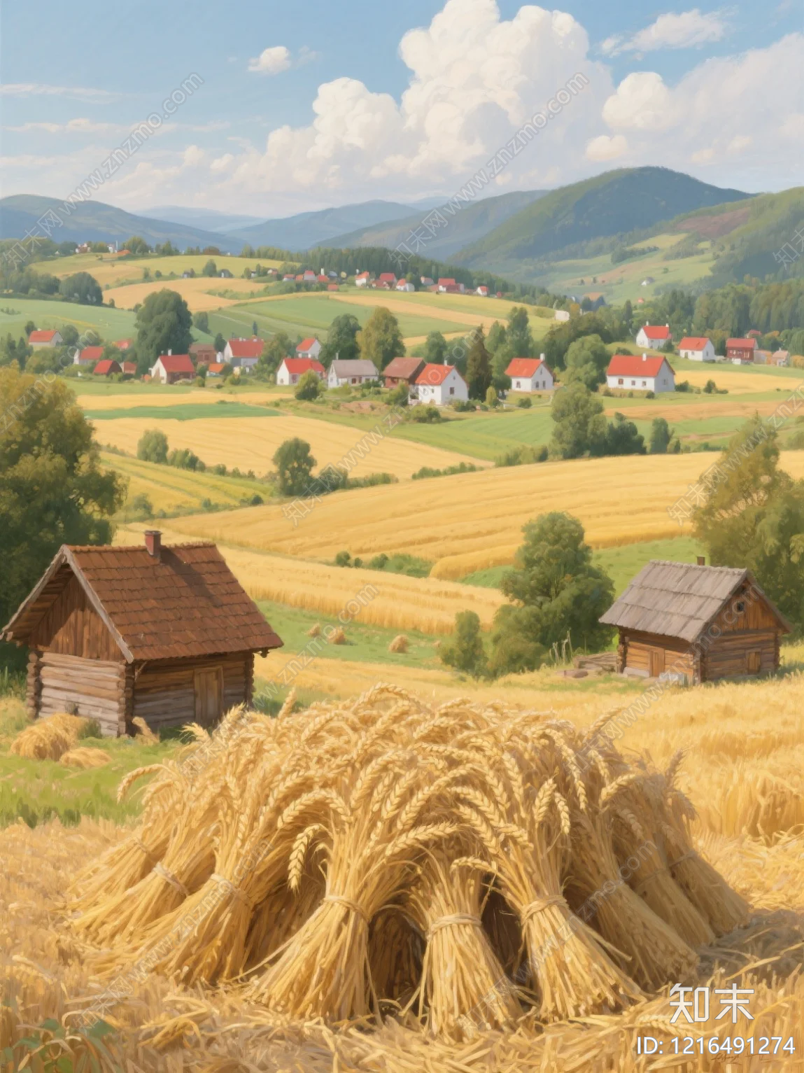 农田贴图下载【ID:1216491274】