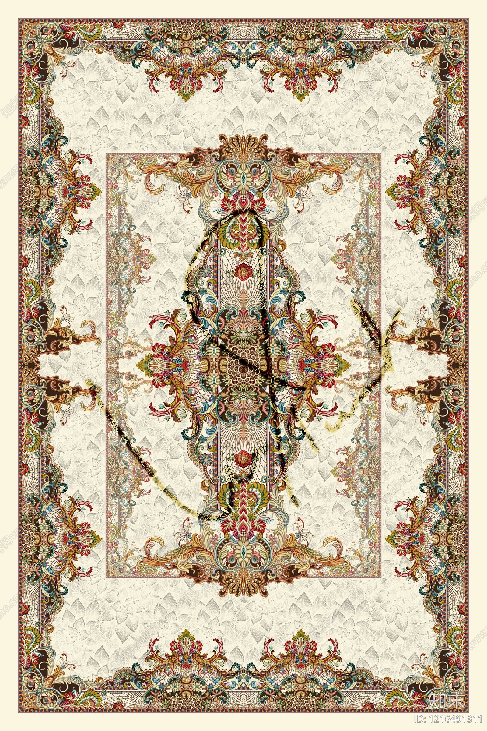 传统纹样贴图下载【ID:1216491311】