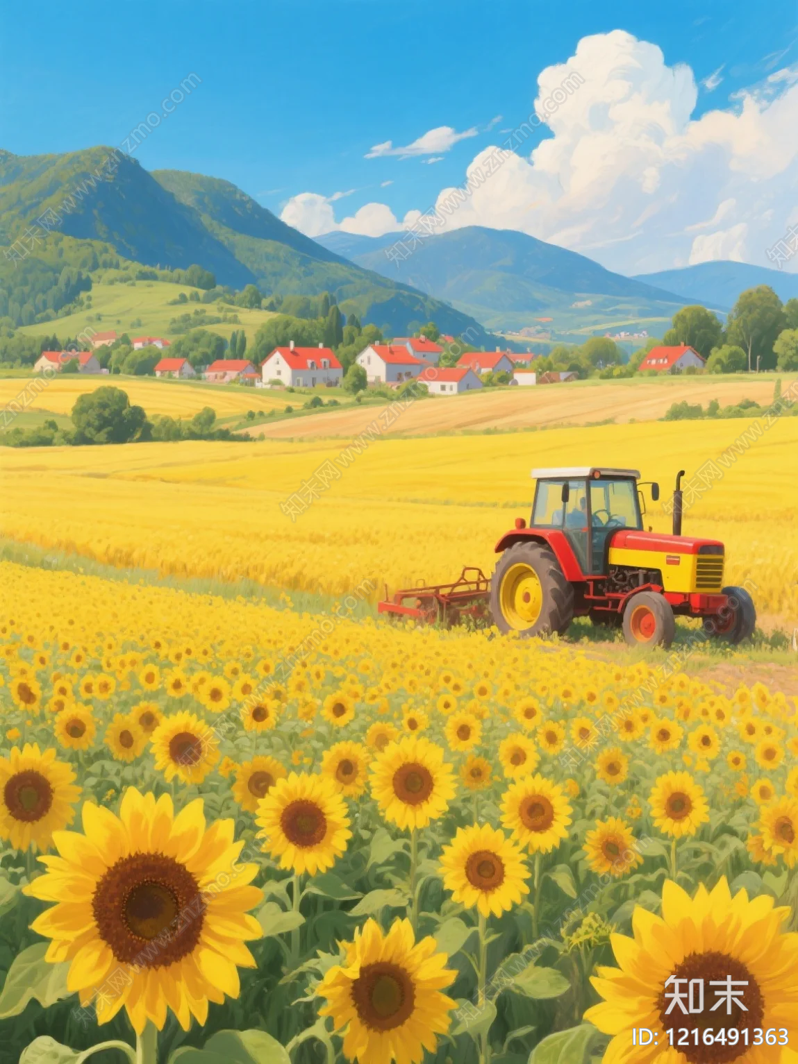 农田贴图下载【ID:1216491363】