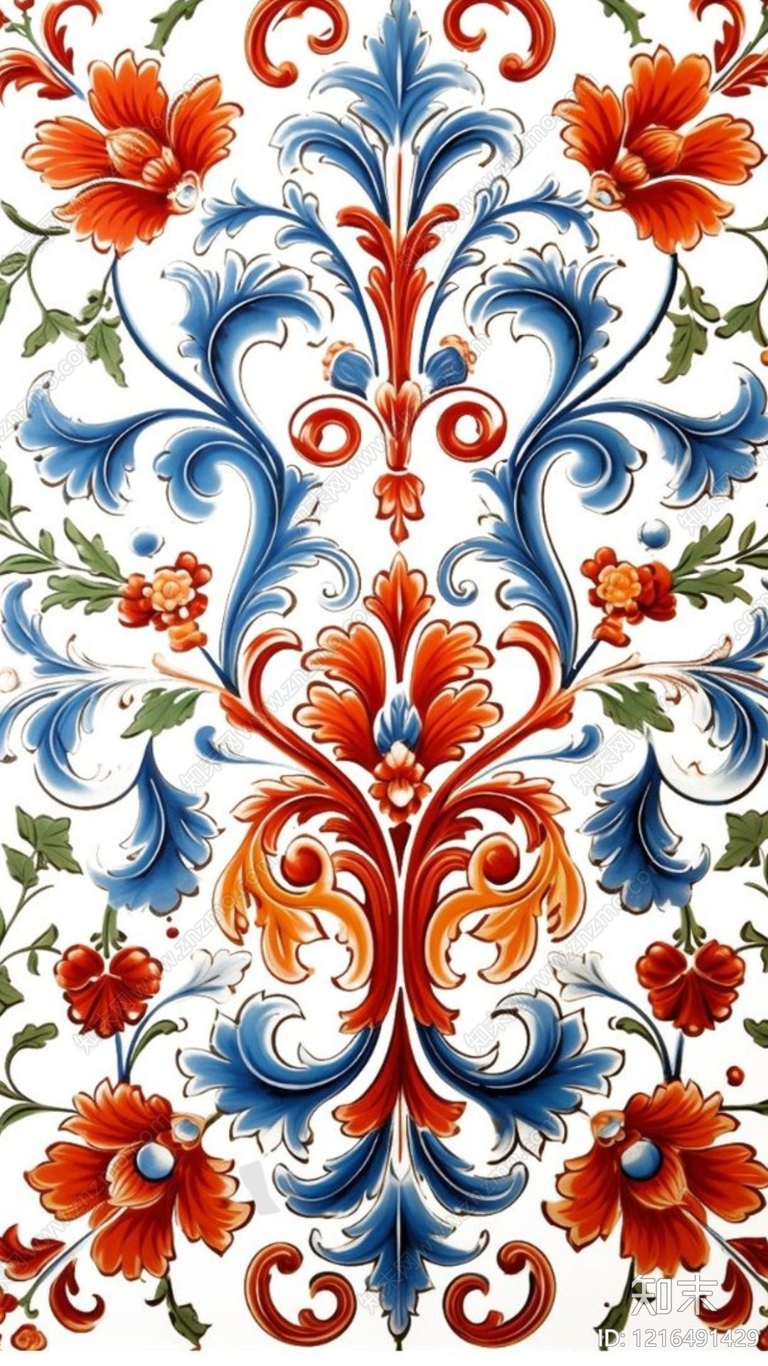 传统纹样贴图下载【ID:1216491429】