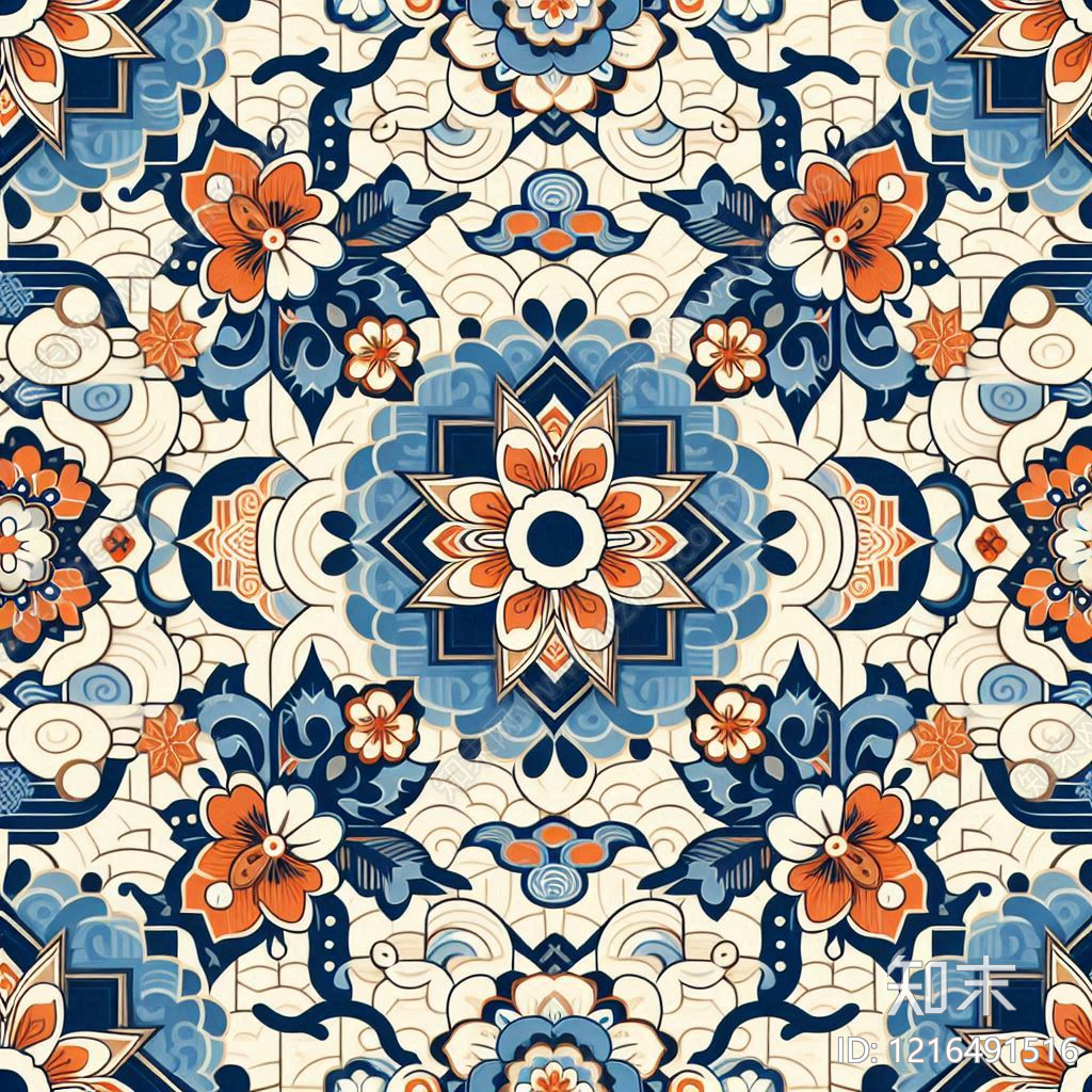 传统纹样贴图下载【ID:1216491516】