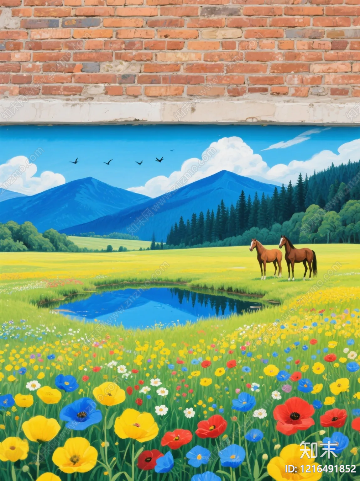 建筑外立面贴图下载【ID:1216491852】