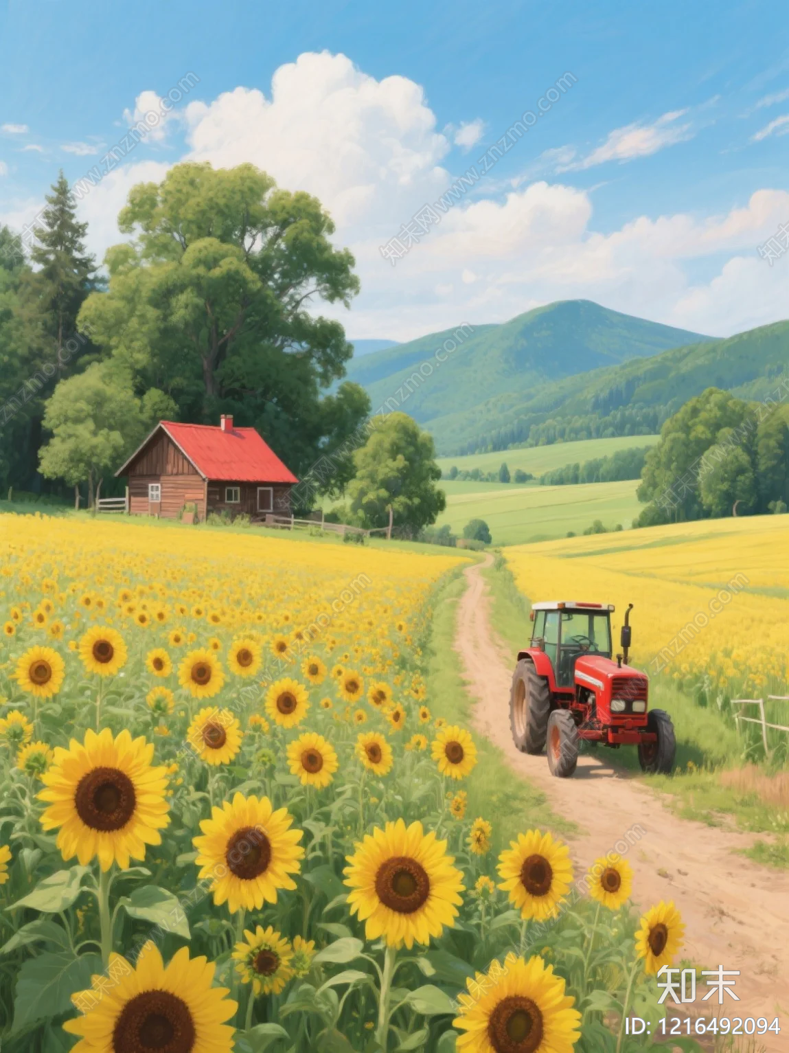 农田贴图下载【ID:1216492094】