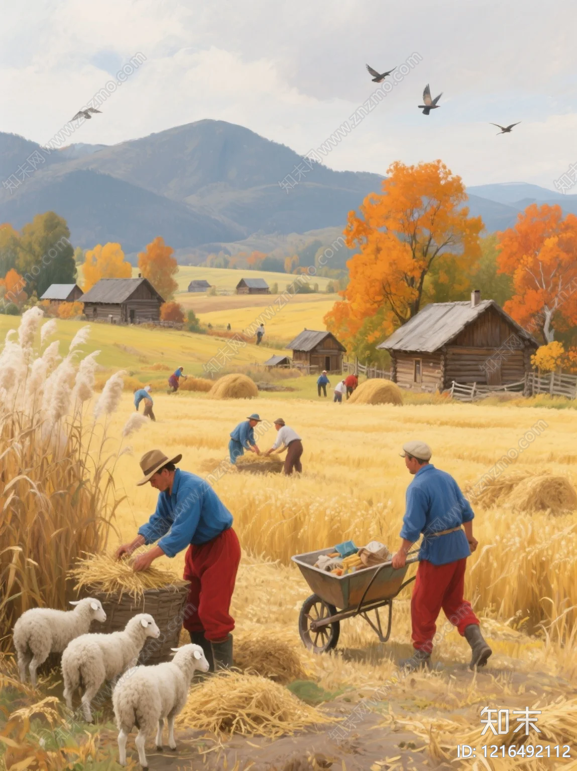 农田贴图下载【ID:1216492112】