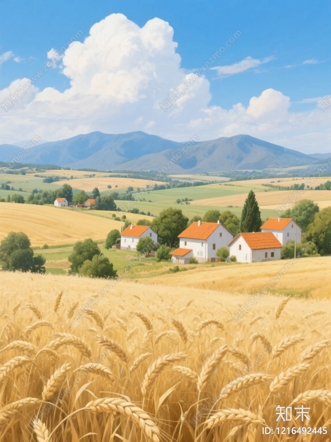 农田贴图下载【ID:1216492445】