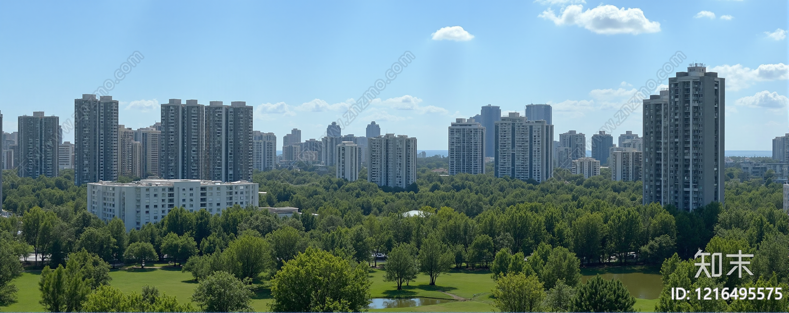 现代城市背景贴图下载【ID:1216495575】