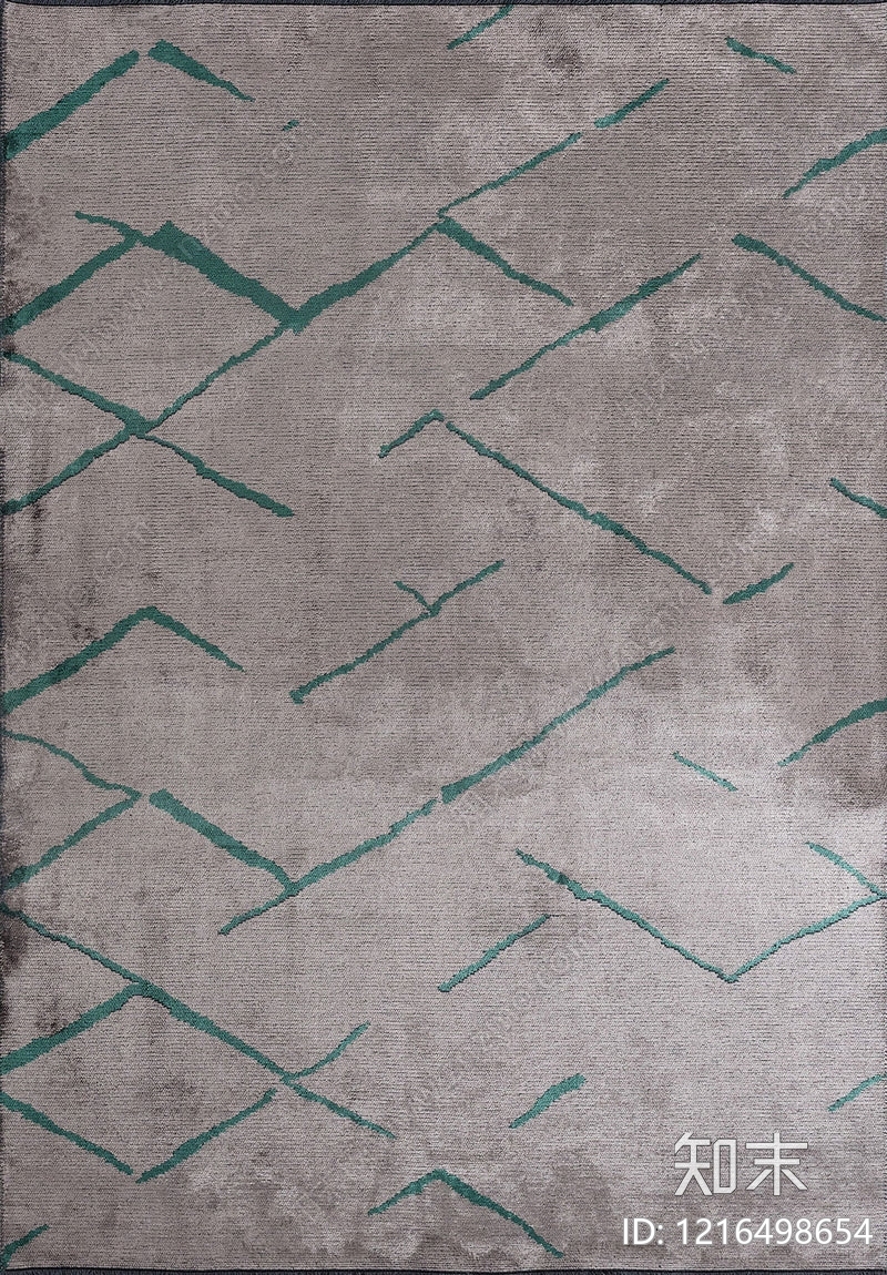 新中式条纹地毯贴图下载【ID:1216498654】