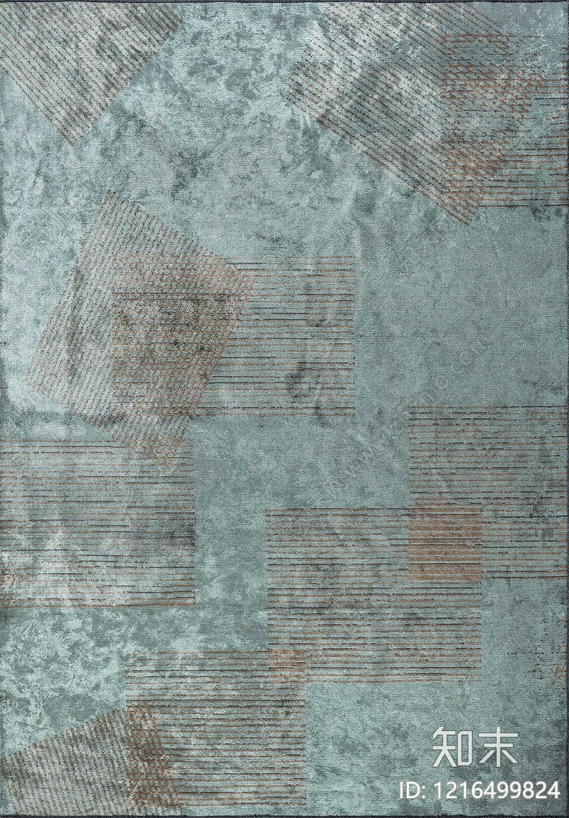 北欧条纹地毯贴图下载【ID:1216499824】