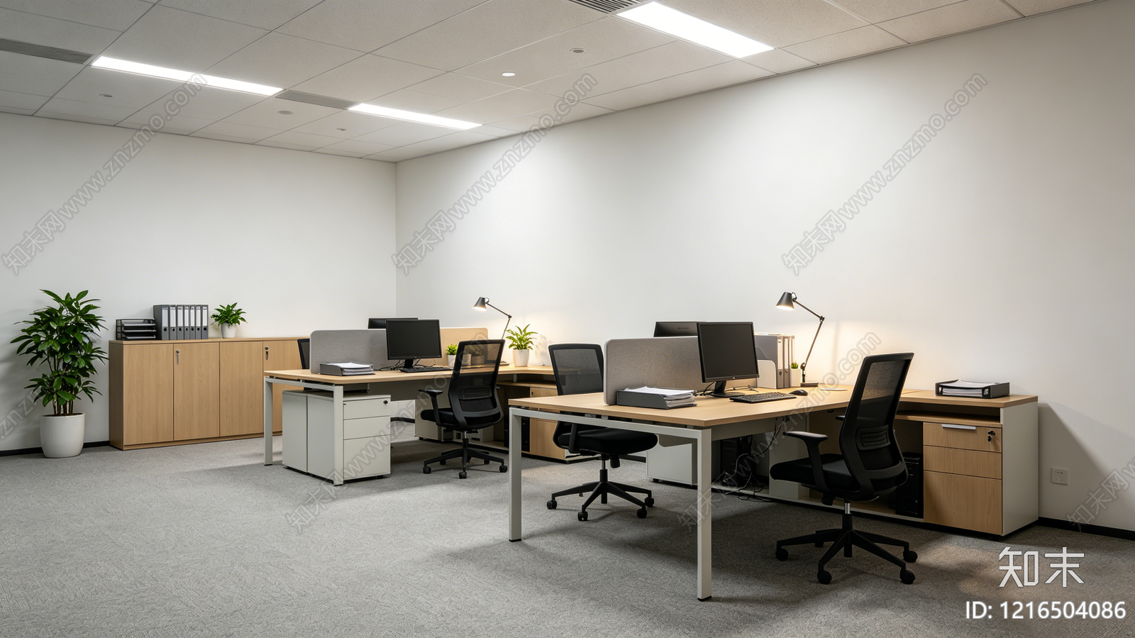 现代办公室贴图下载【ID:1216504086】