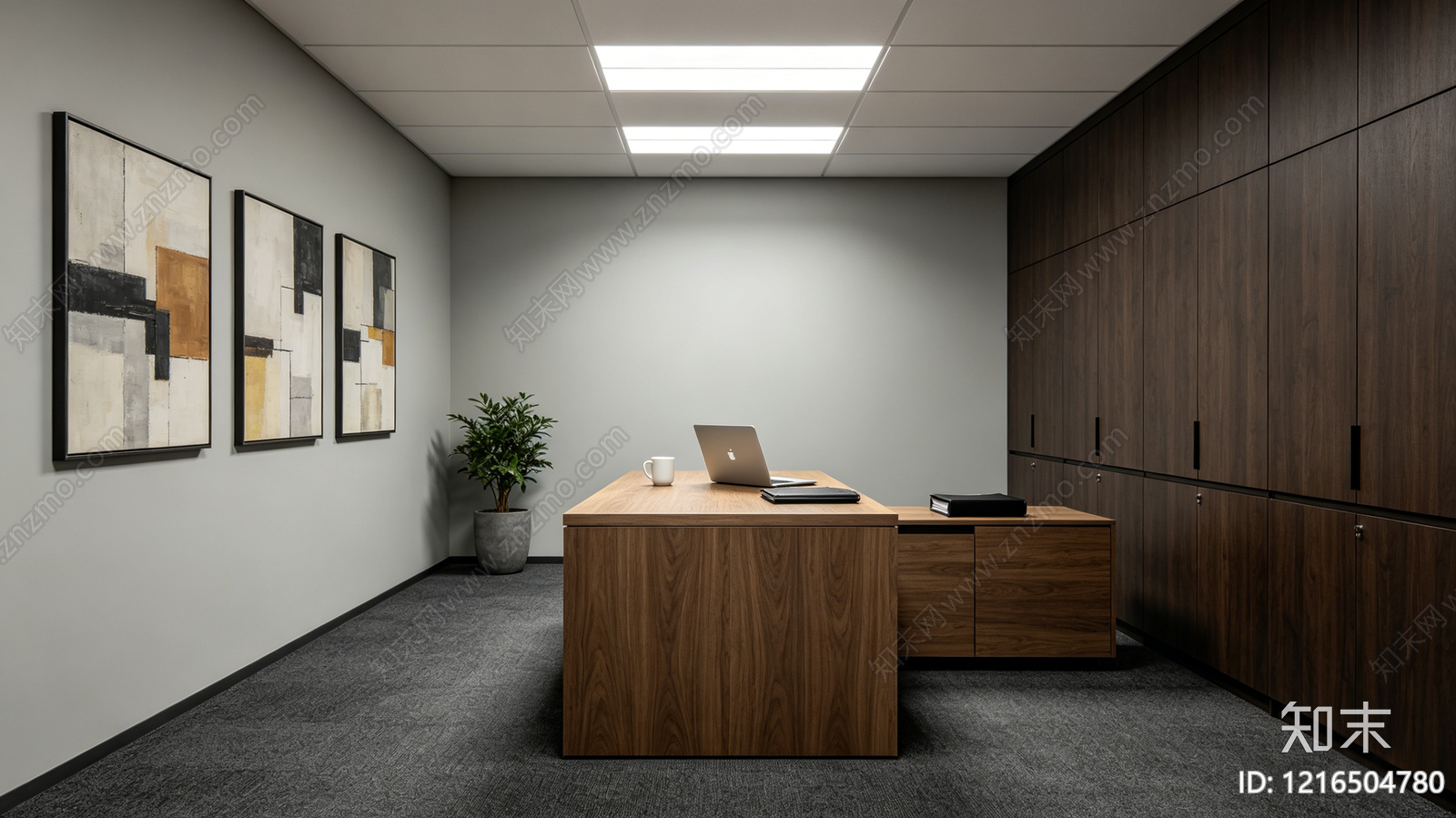 现代办公室贴图下载【ID:1216504780】