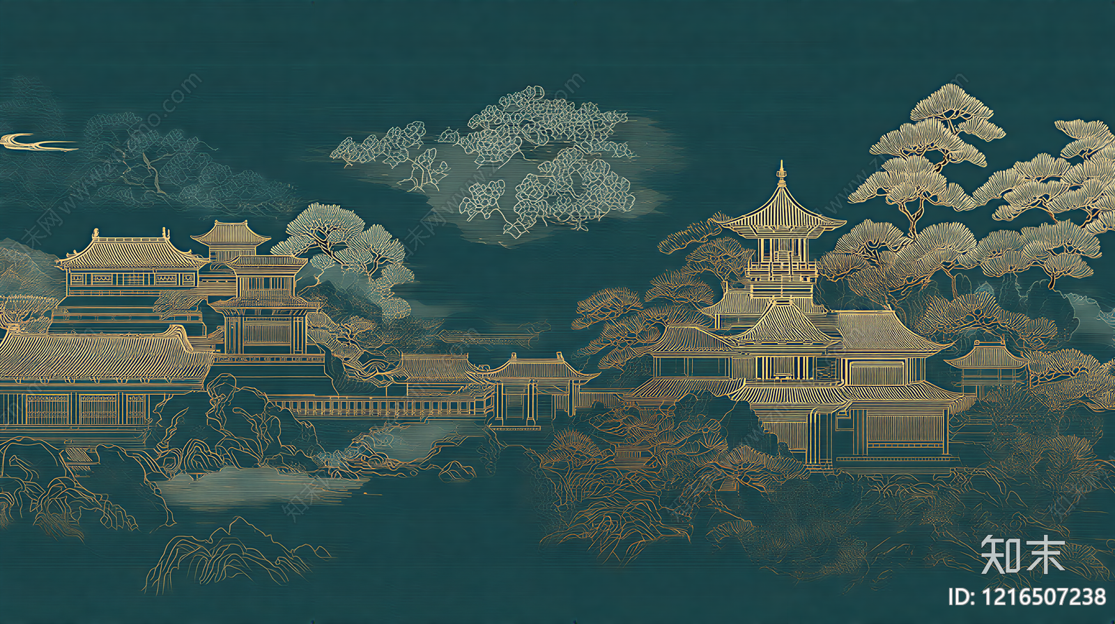 山水贴图下载【ID:1216507238】