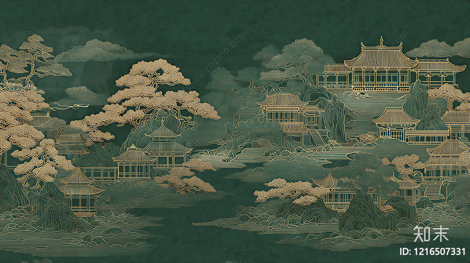 山水贴图下载【ID:1216507331】