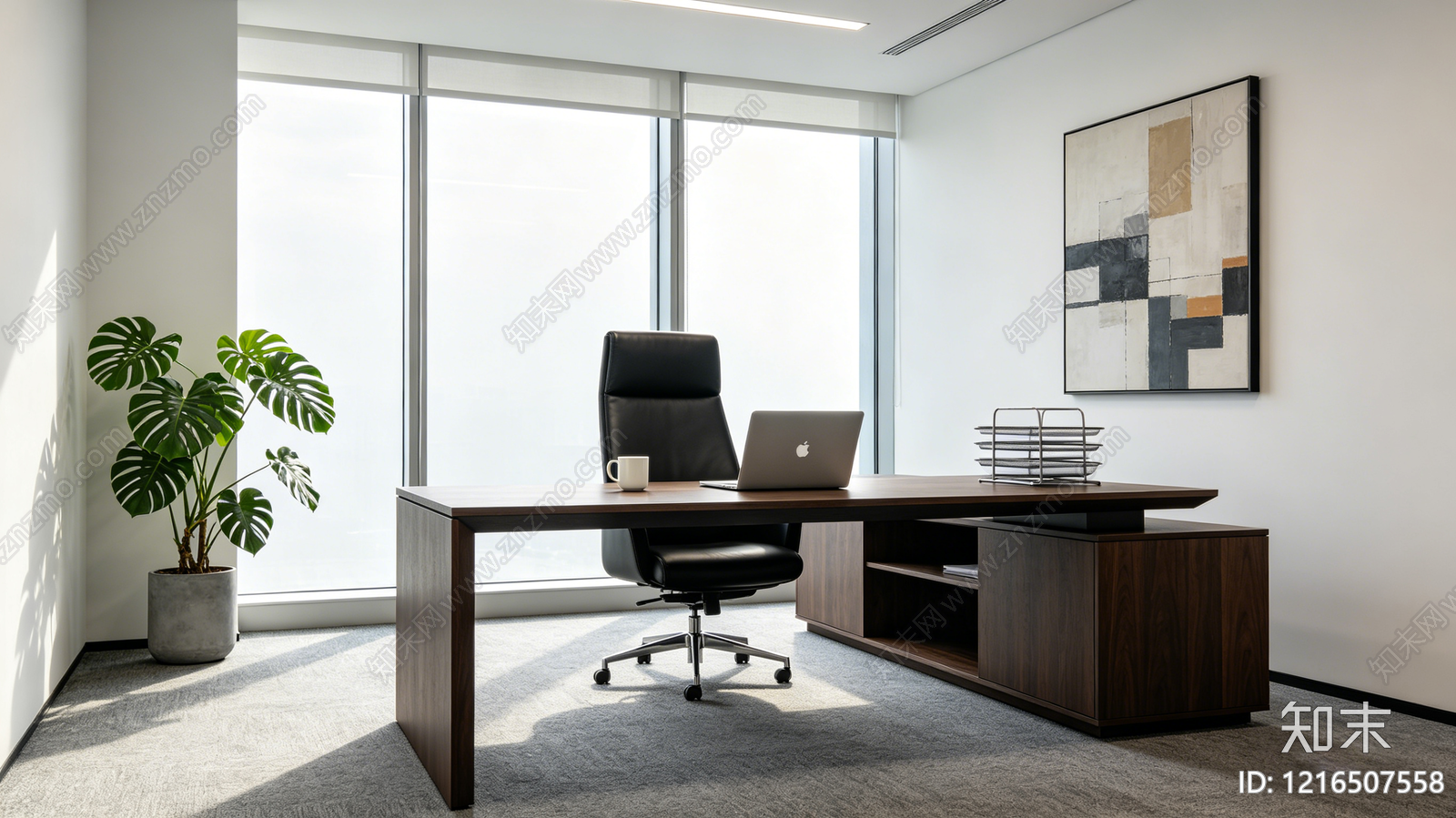 现代办公室贴图下载【ID:1216507558】