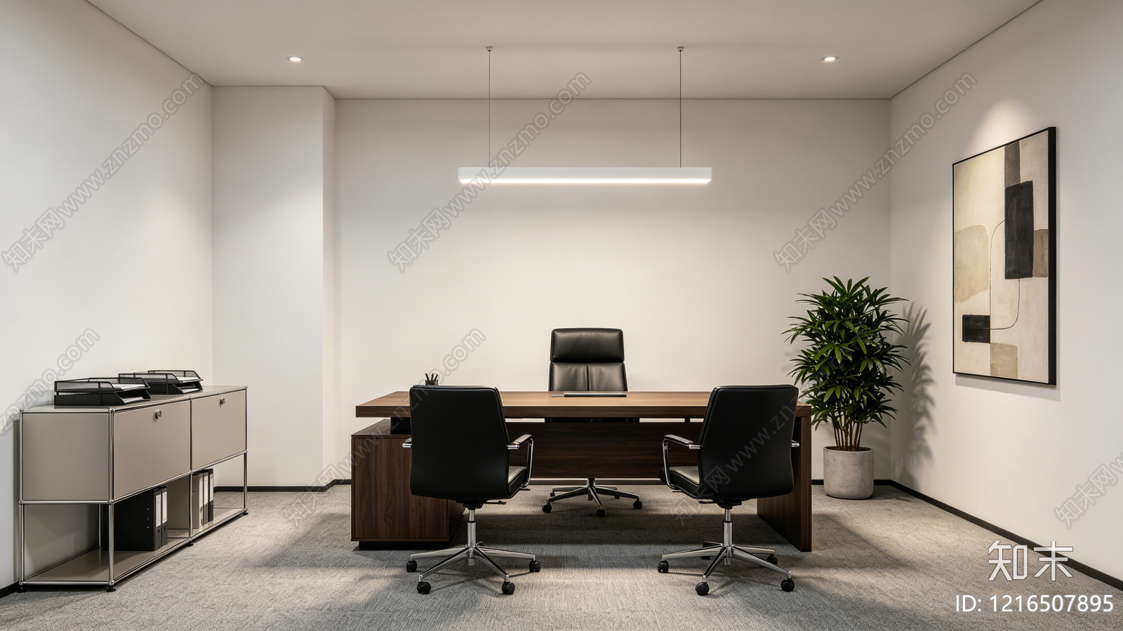 现代办公室贴图下载【ID:1216507895】