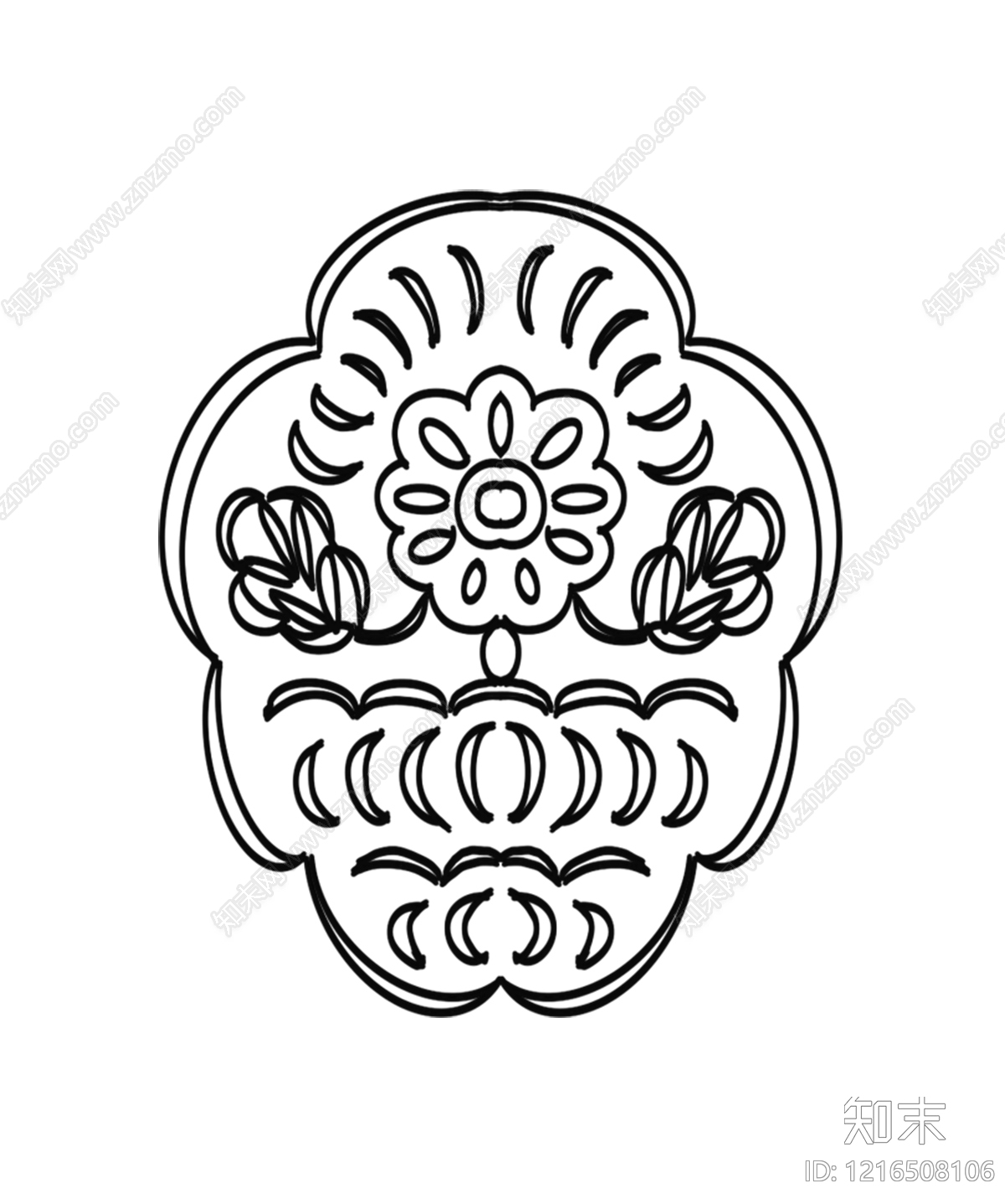 传统纹样贴图下载【ID:1216508106】