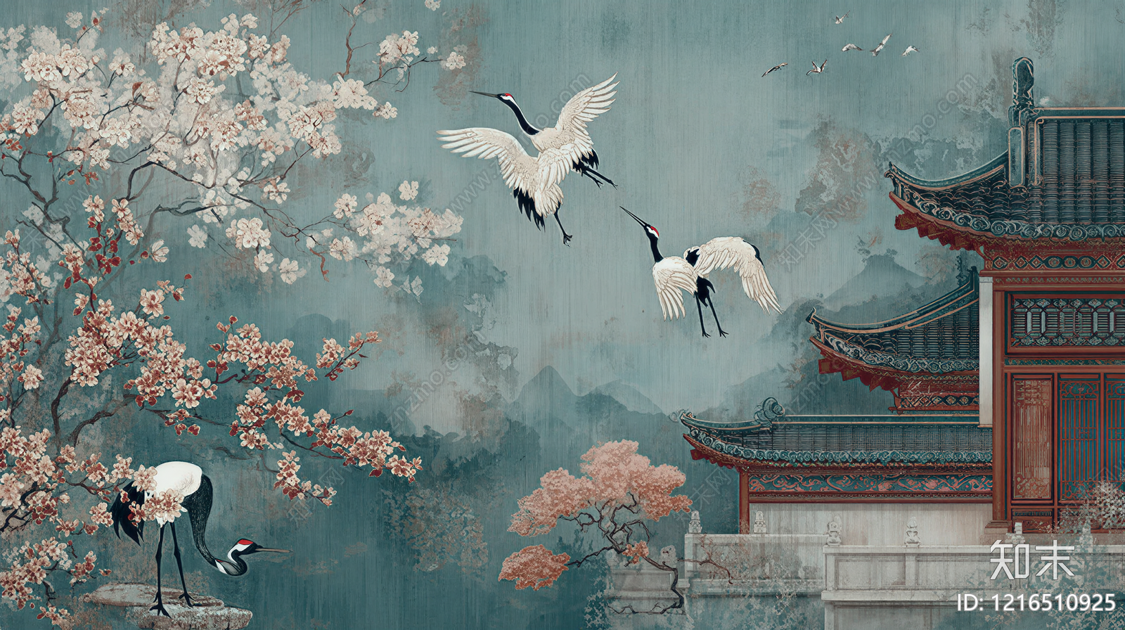 山水贴图下载【ID:1216510925】