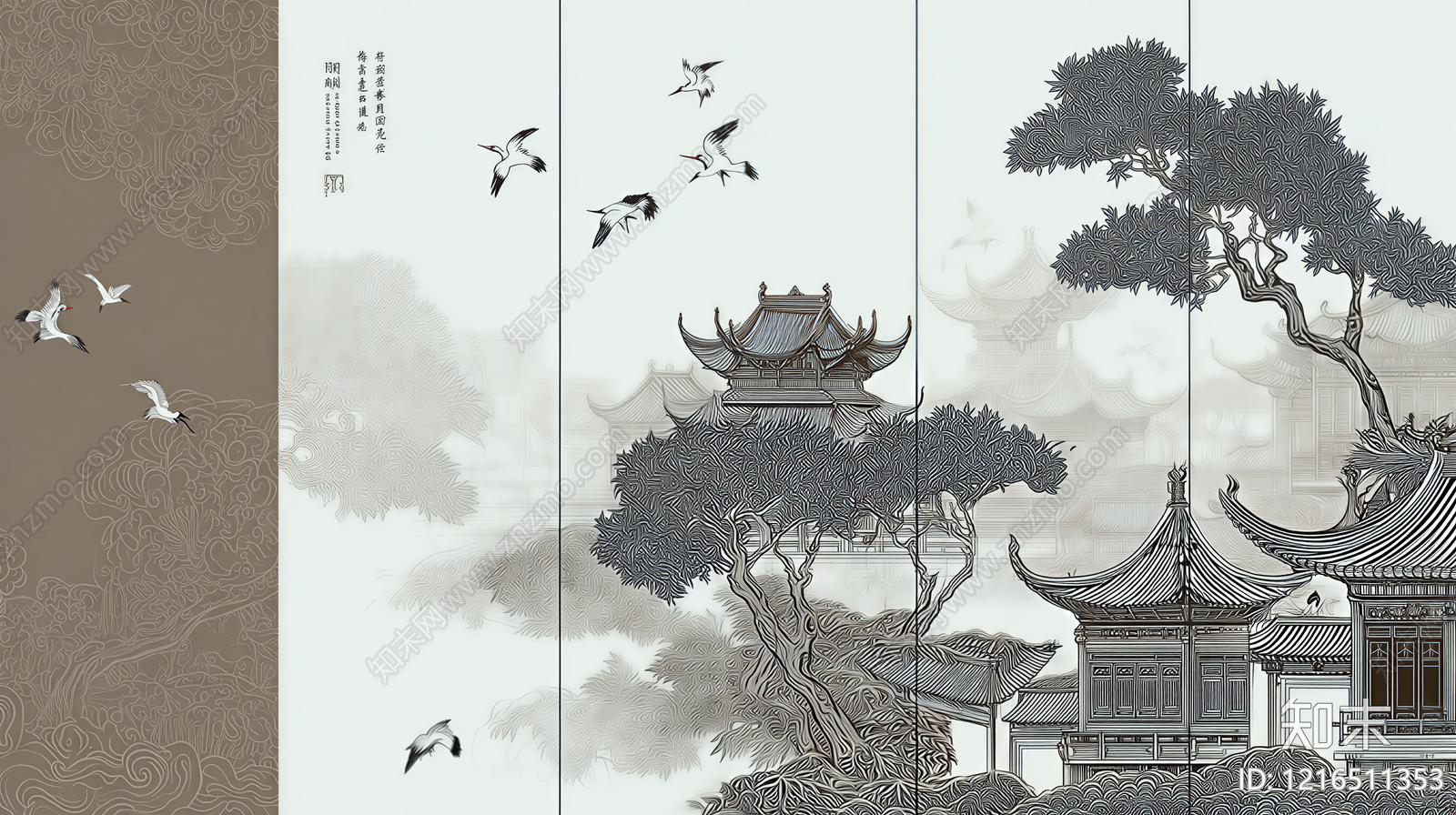 山水贴图下载【ID:1216511353】