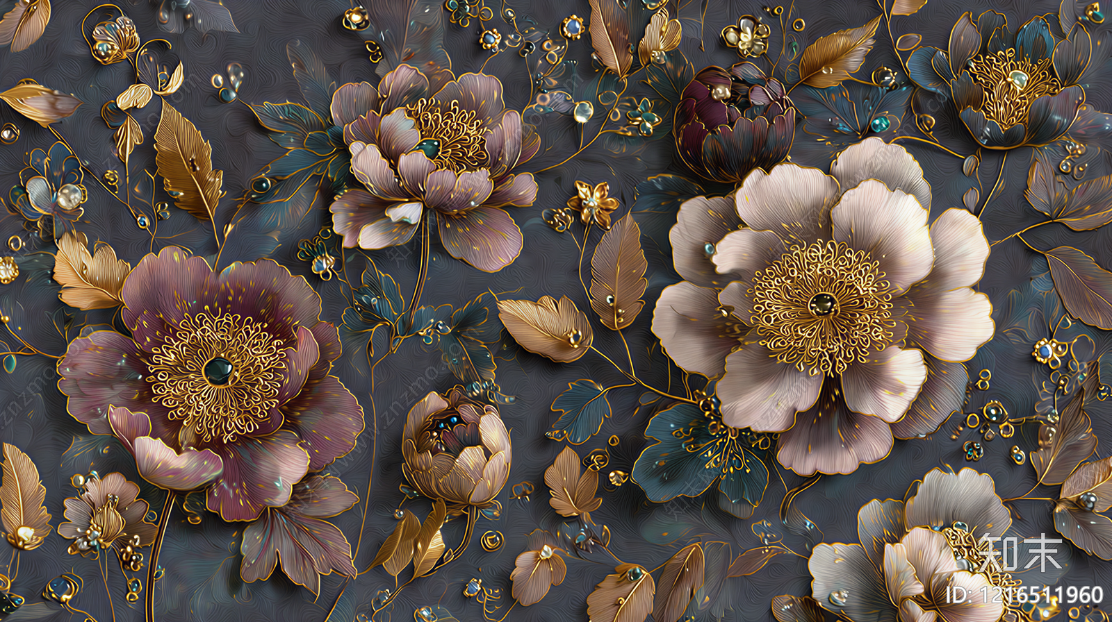 传统纹样贴图下载【ID:1216511960】