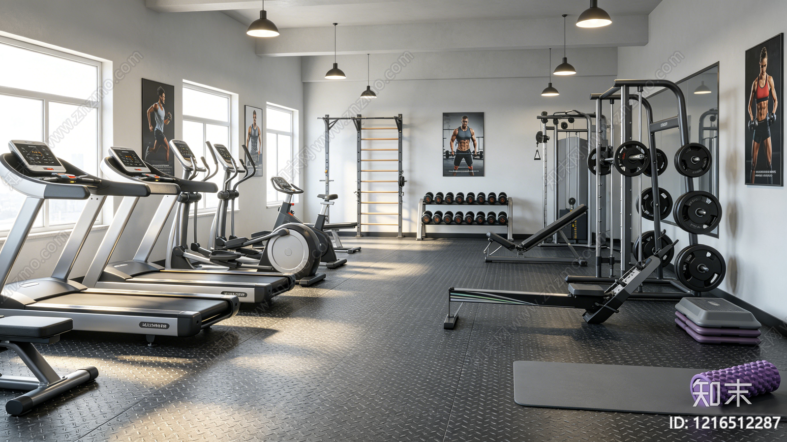 现代其它内景贴图下载【ID:1216512287】