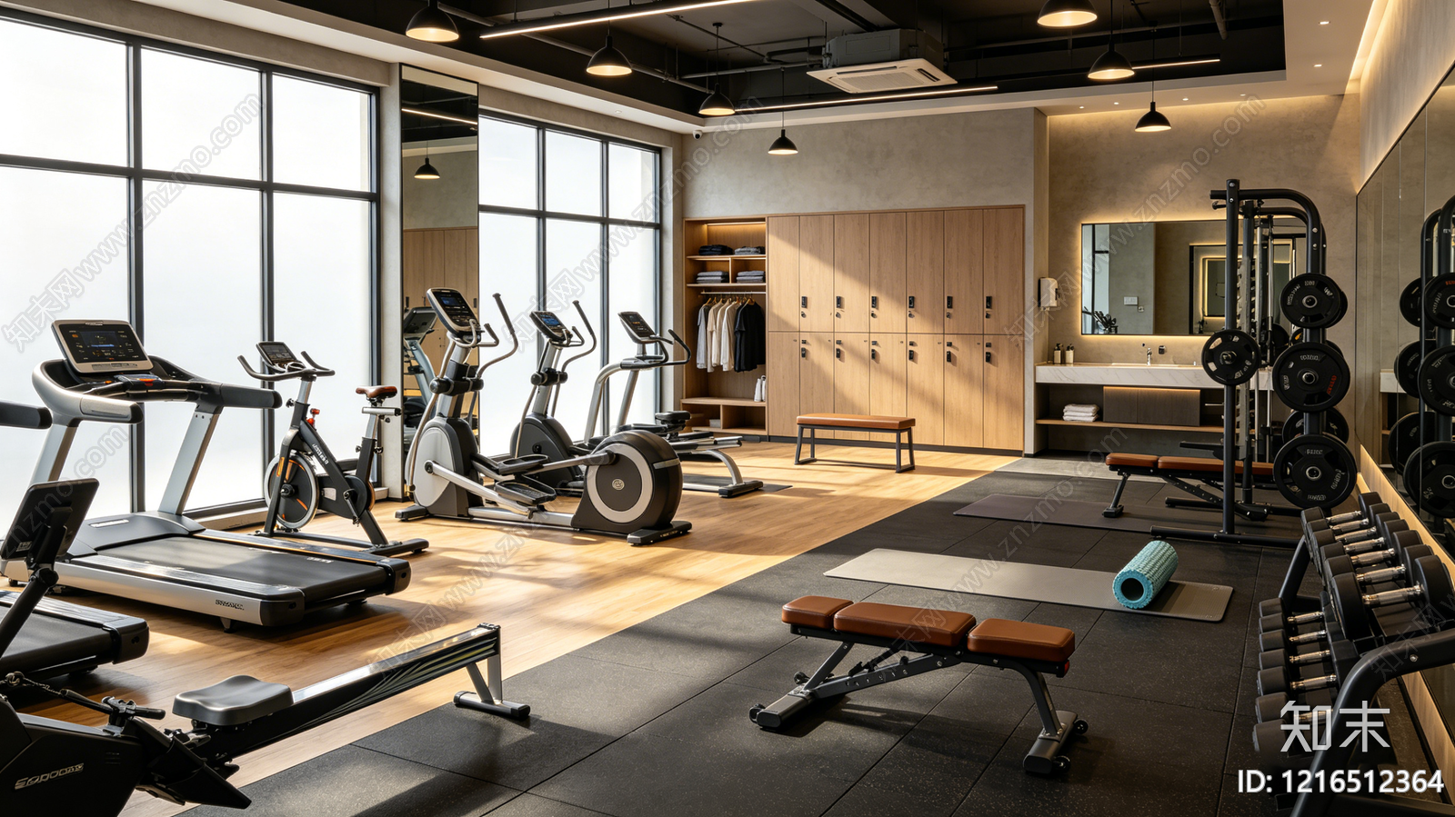 现代其它内景贴图下载【ID:1216512364】