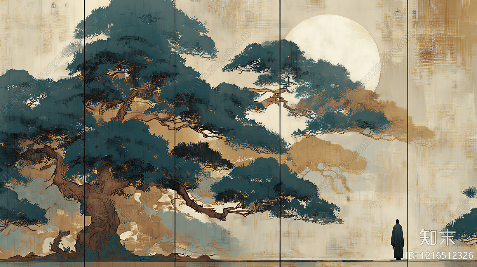 山水贴图下载【ID:1216512326】