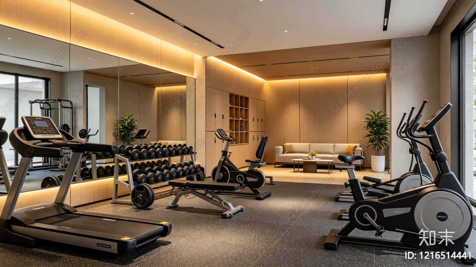 现代其它内景贴图下载【ID:1216514441】