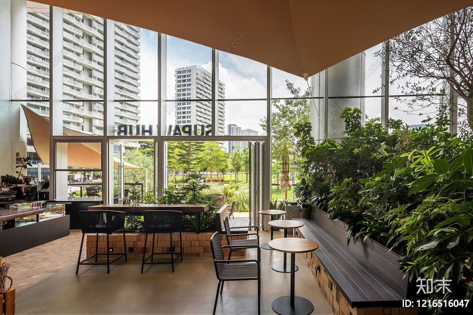 现代商铺贴图下载【ID:1216516047】