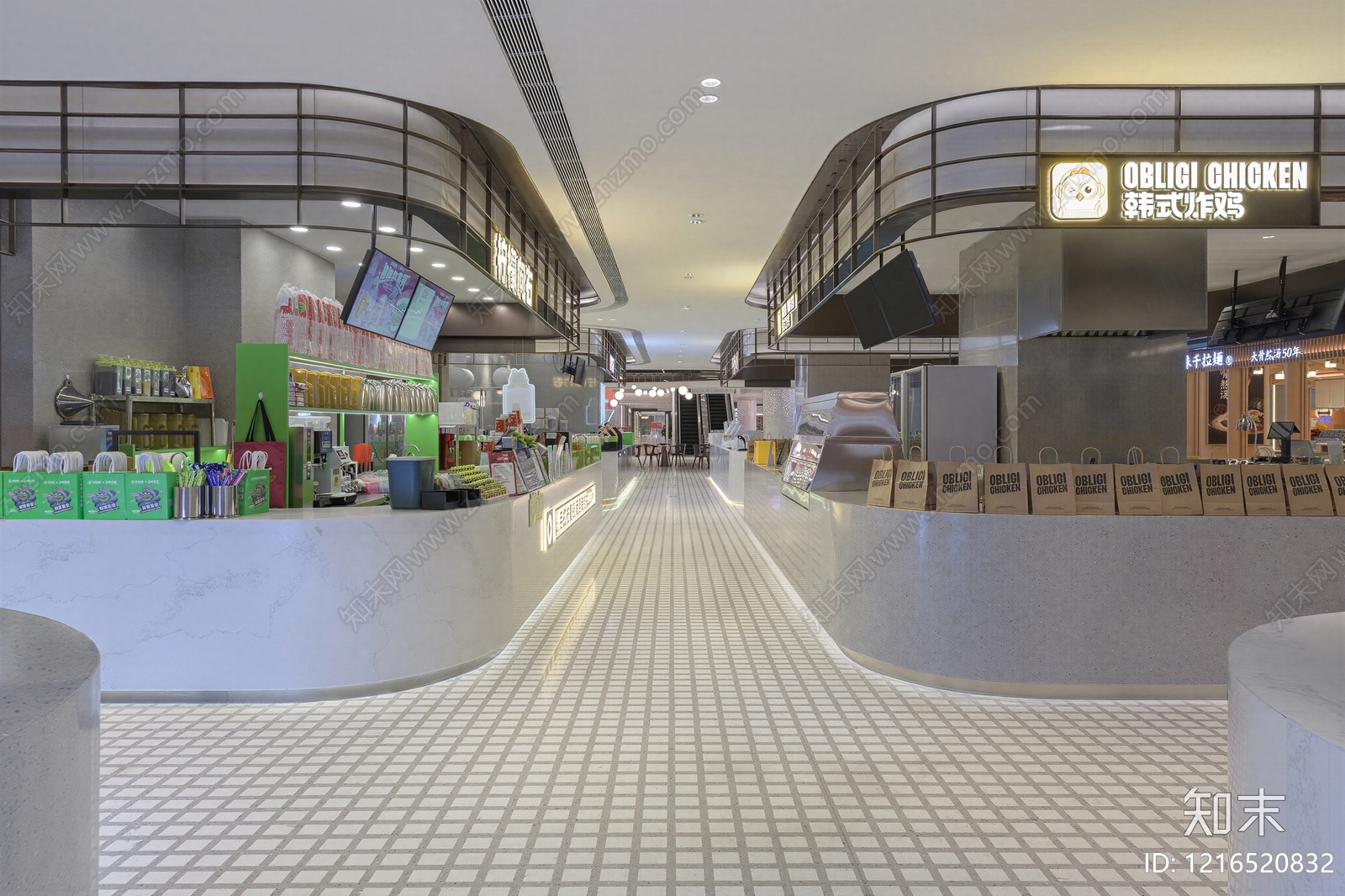 现代商场贴图下载【ID:1216520832】