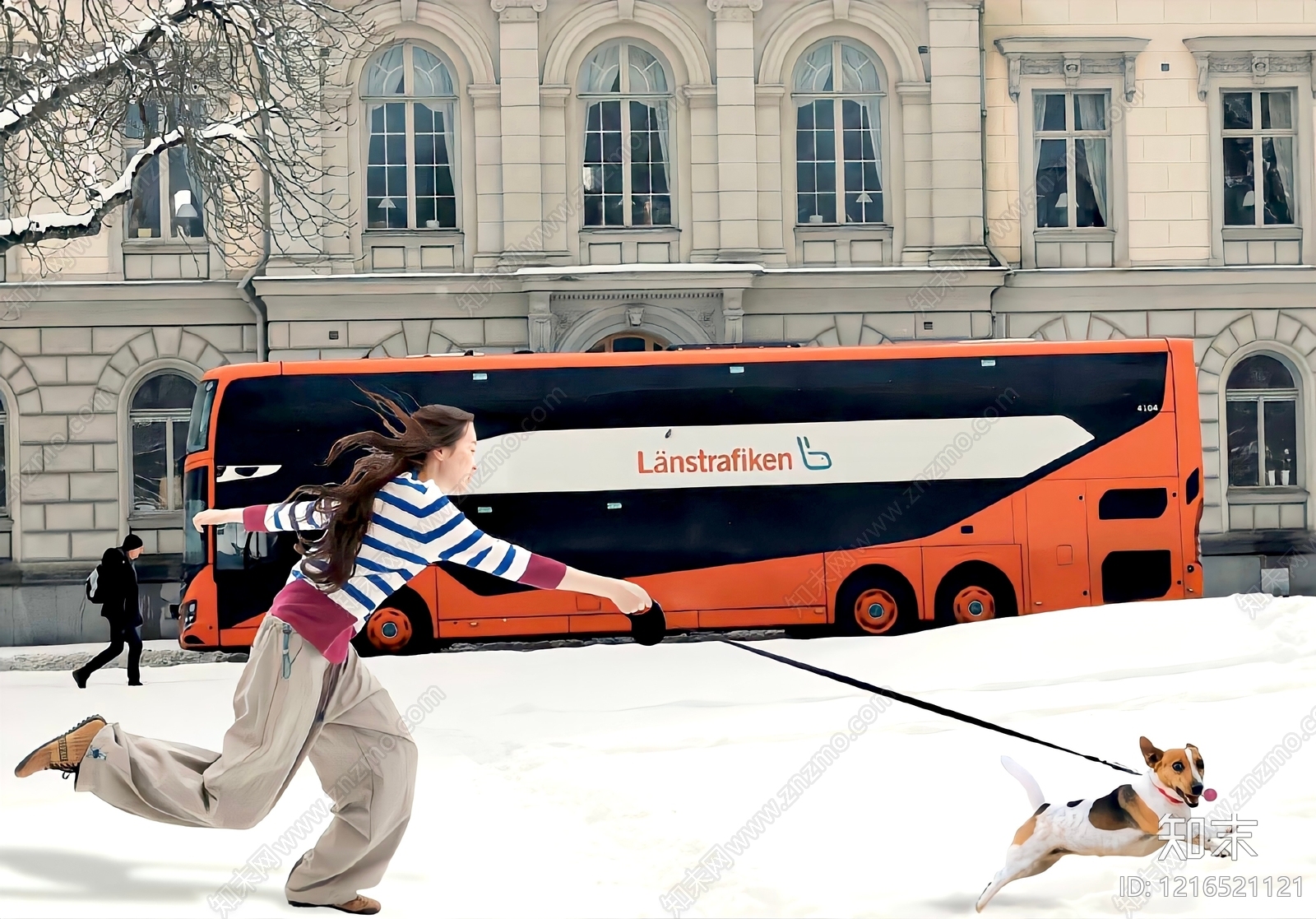 现代雪景贴图下载【ID:1216521121】