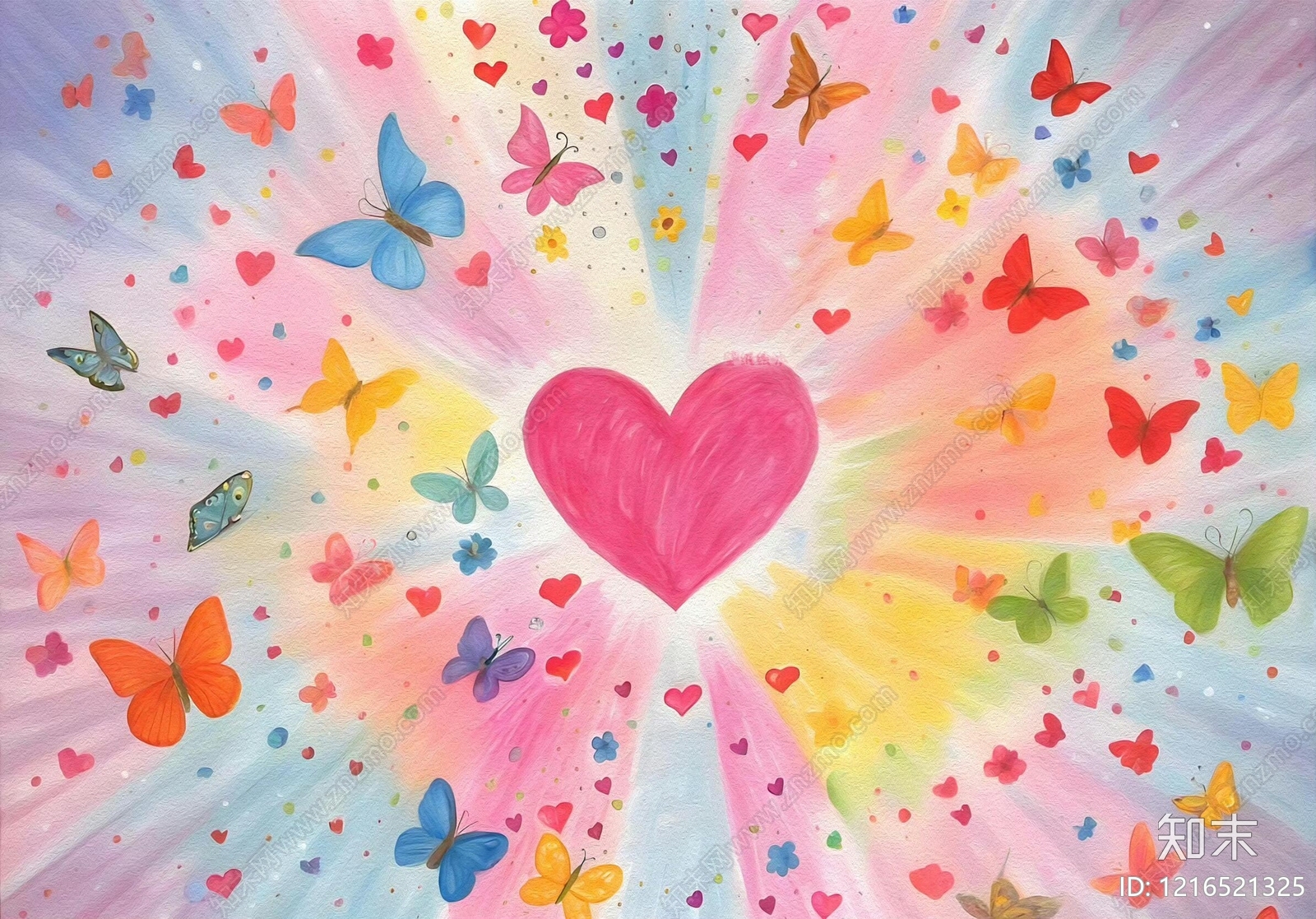 现代水彩背景贴图下载【ID:1216521325】