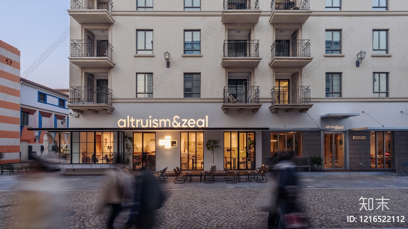 现代其他外立面贴图下载【ID:1216522112】