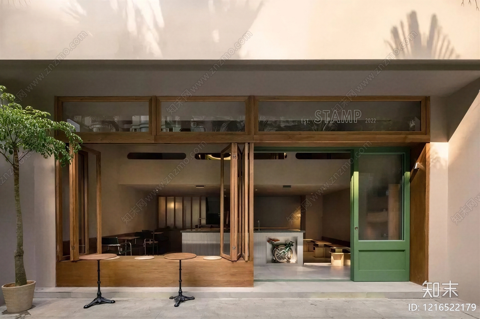 现代商铺贴图下载【ID:1216522179】