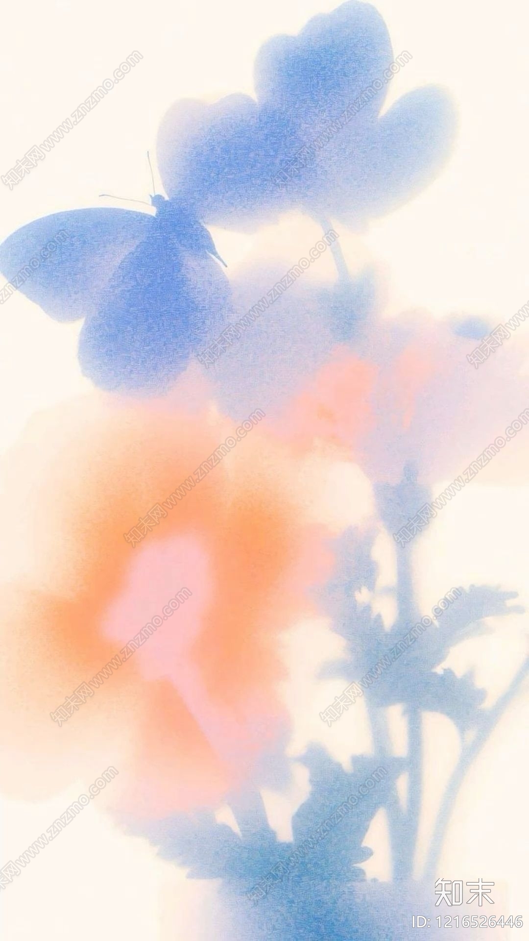 花鸟壁纸贴图下载【ID:1216526446】