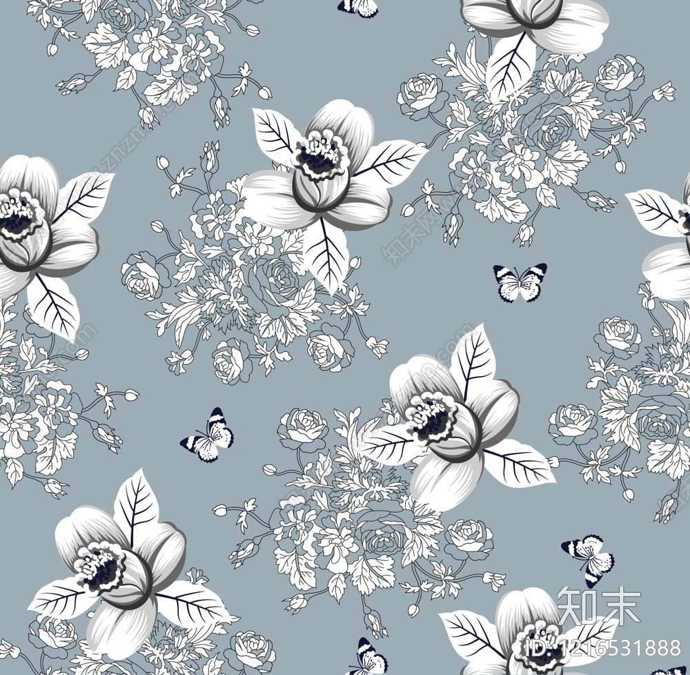 传统纹样贴图下载【ID:1216531888】