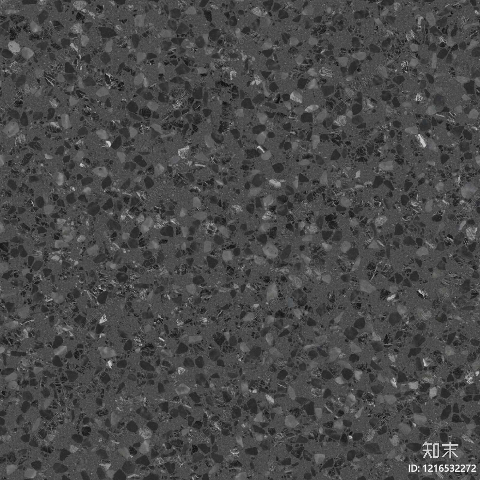 现代黑色水磨石贴图下载【ID:1216532272】