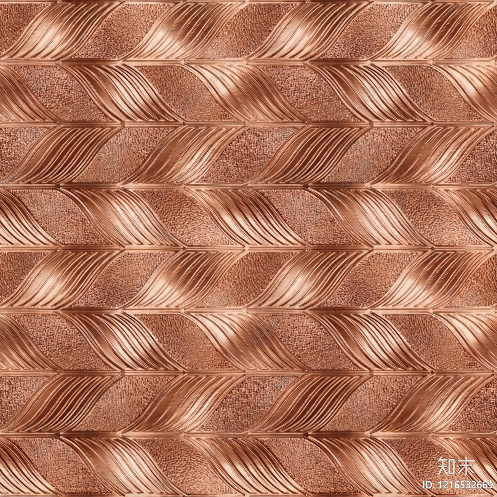 极简金属波浪板贴图下载【ID:1216532669】
