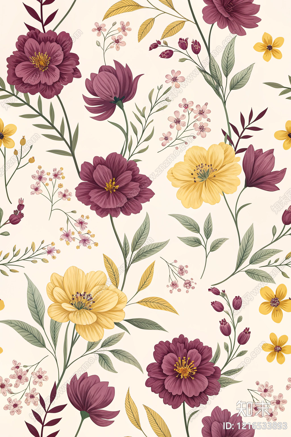 传统纹样贴图下载【ID:1216533893】