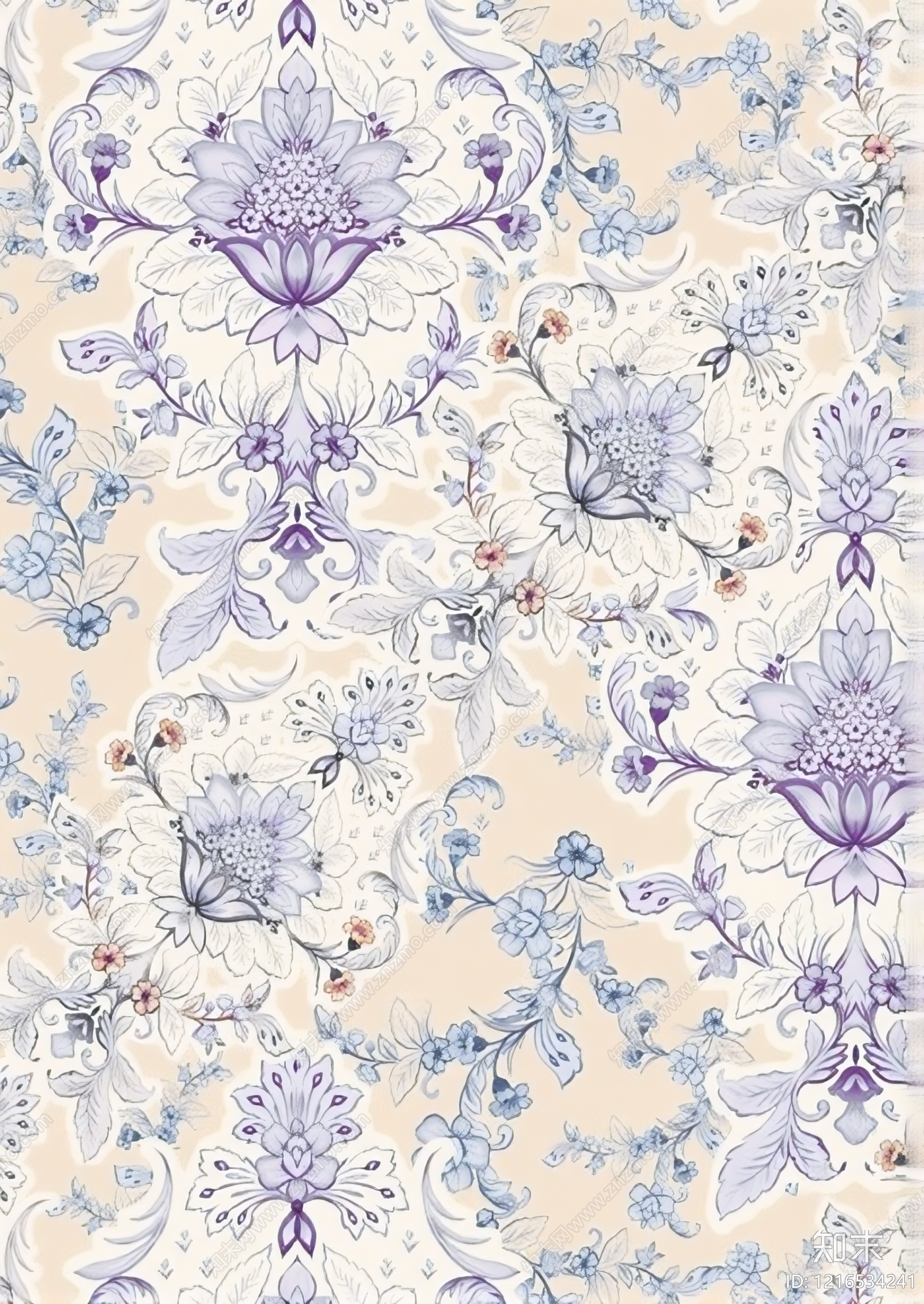 传统纹样贴图下载【ID:1216534241】