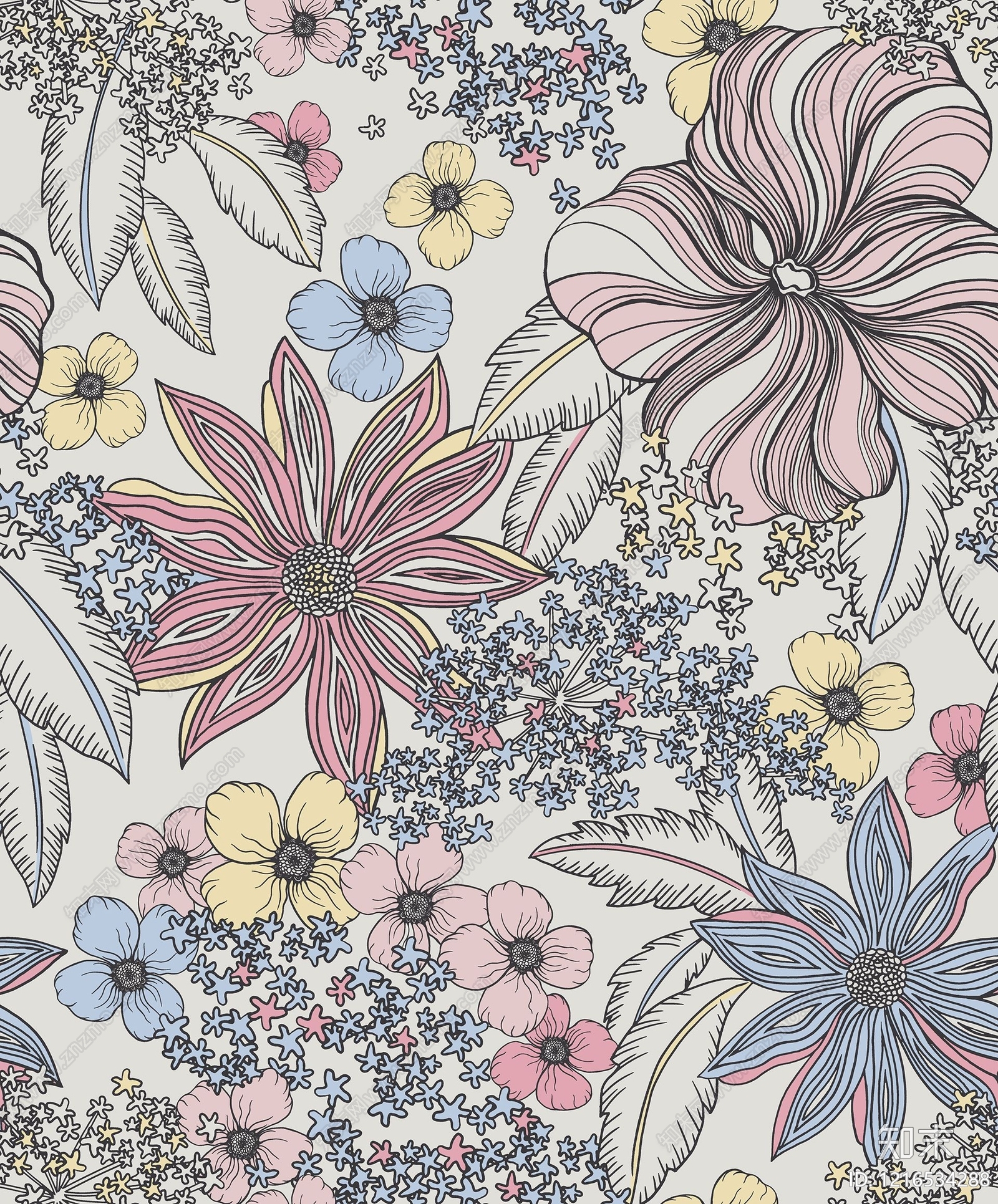 传统纹样贴图下载【ID:1216534288】