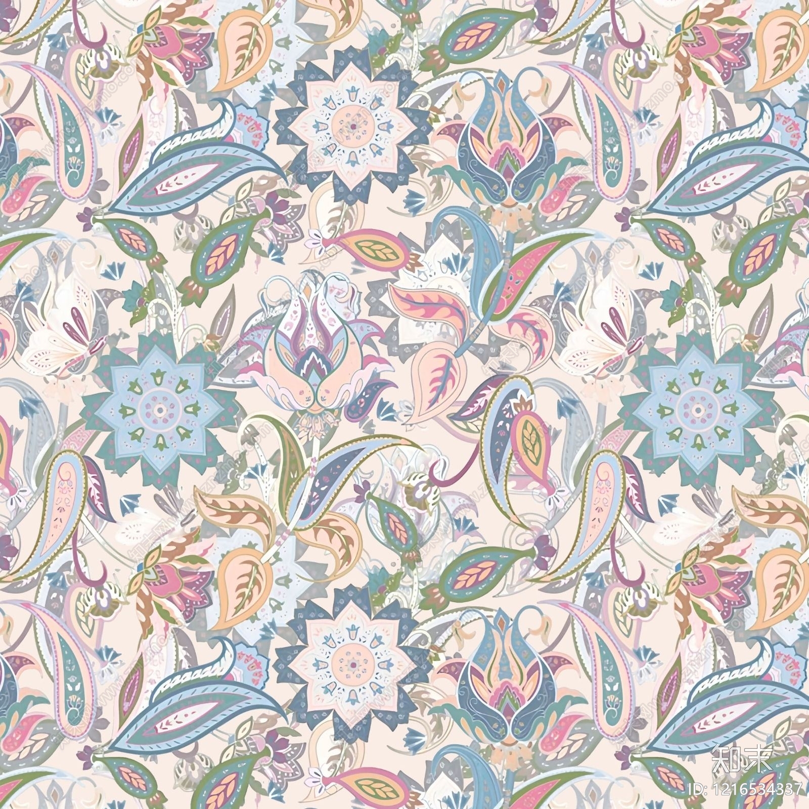 传统纹样贴图下载【ID:1216534337】