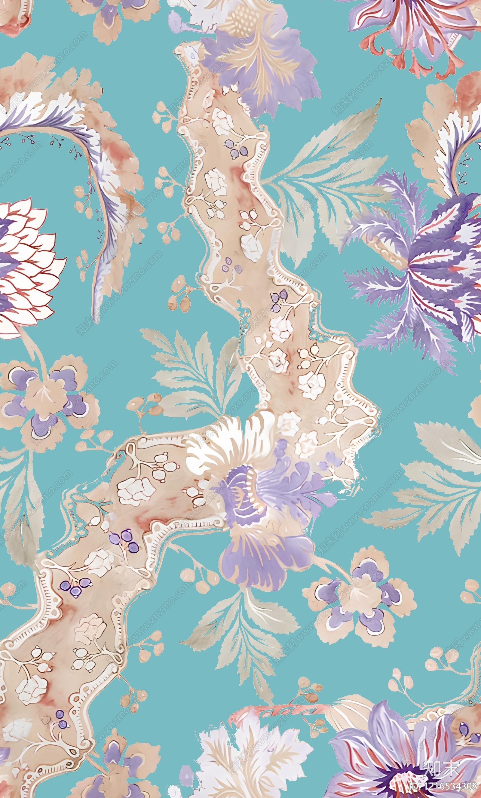 传统纹样贴图下载【ID:1216534308】