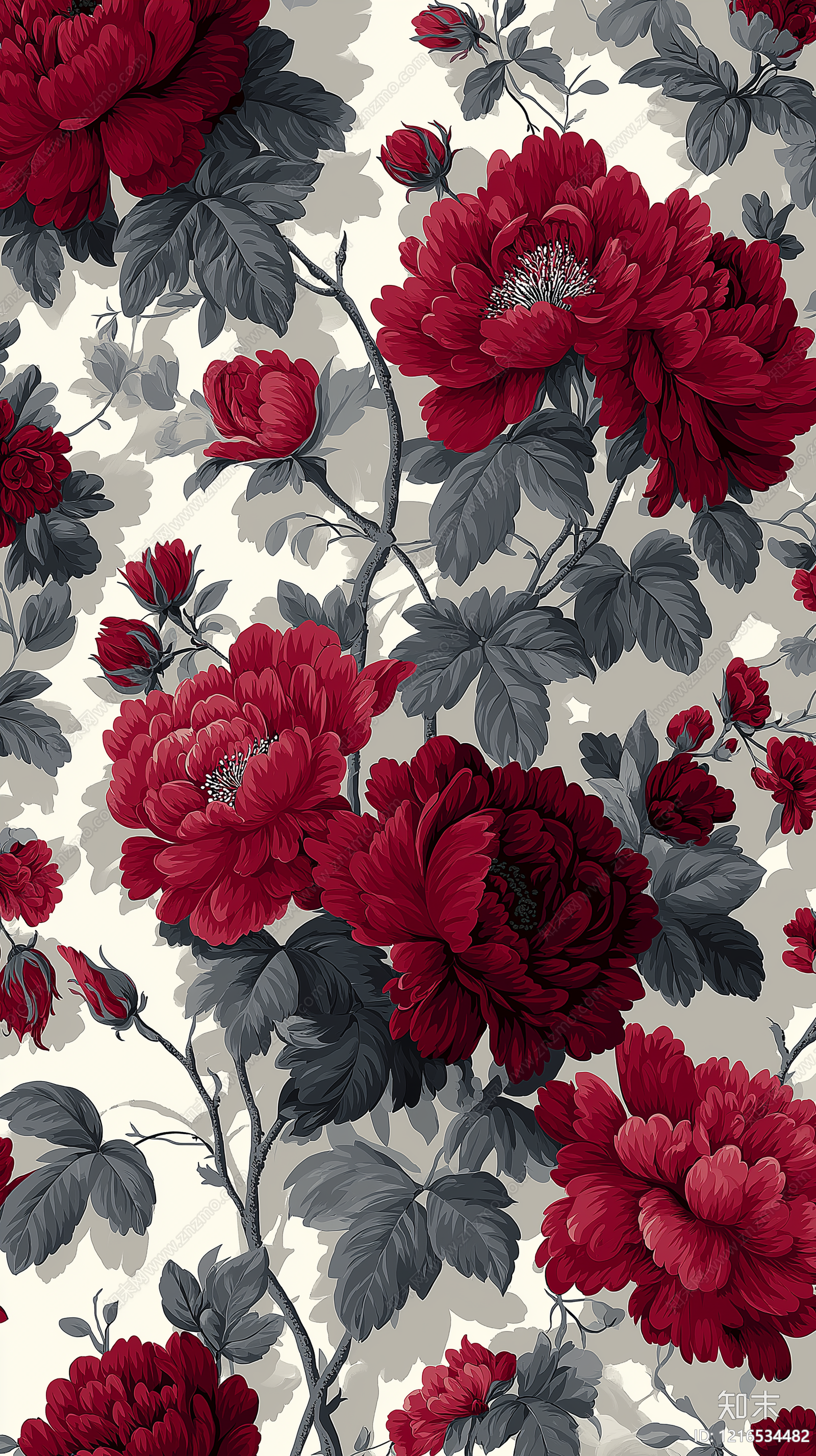 传统纹样贴图下载【ID:1216534482】