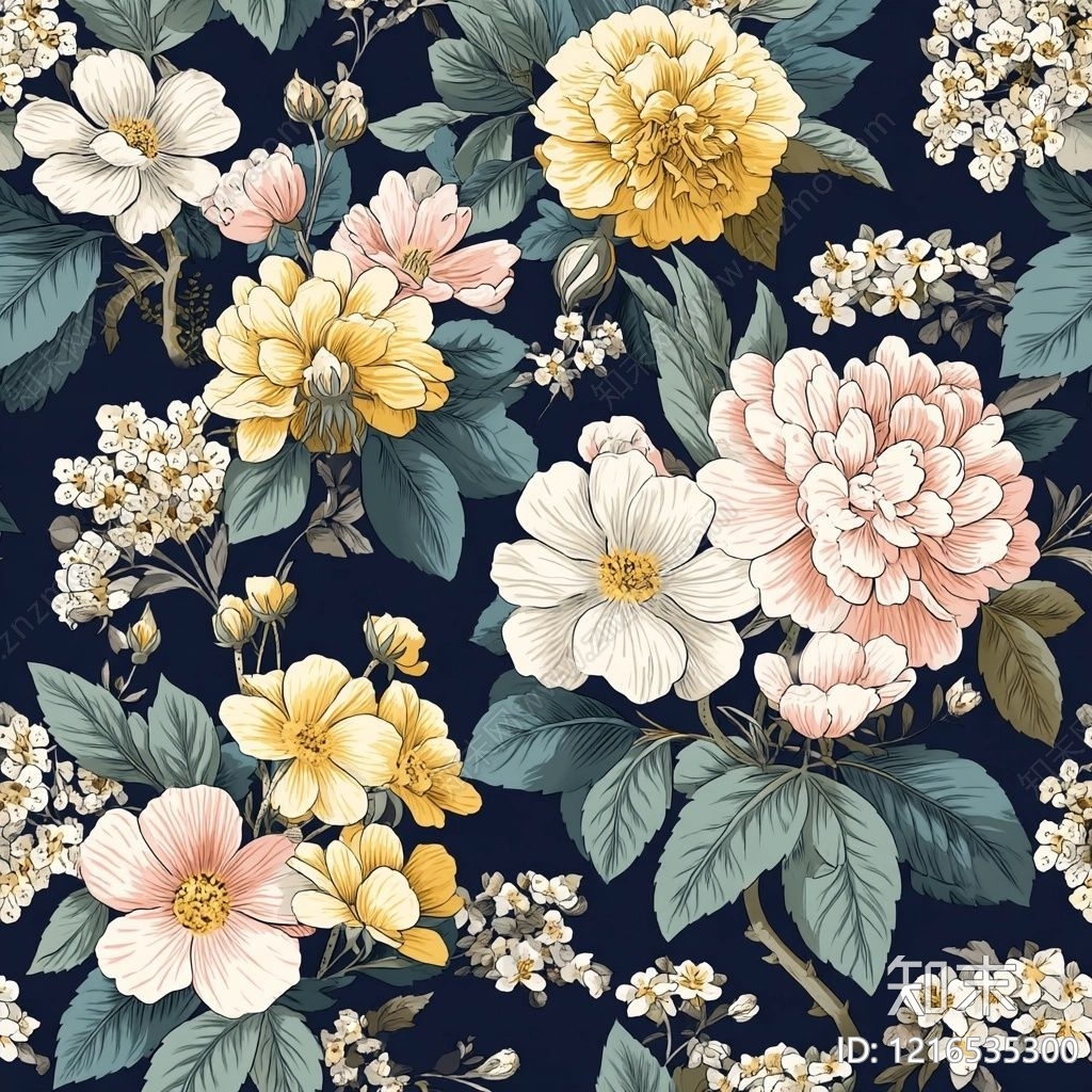 传统纹样贴图下载【ID:1216535300】