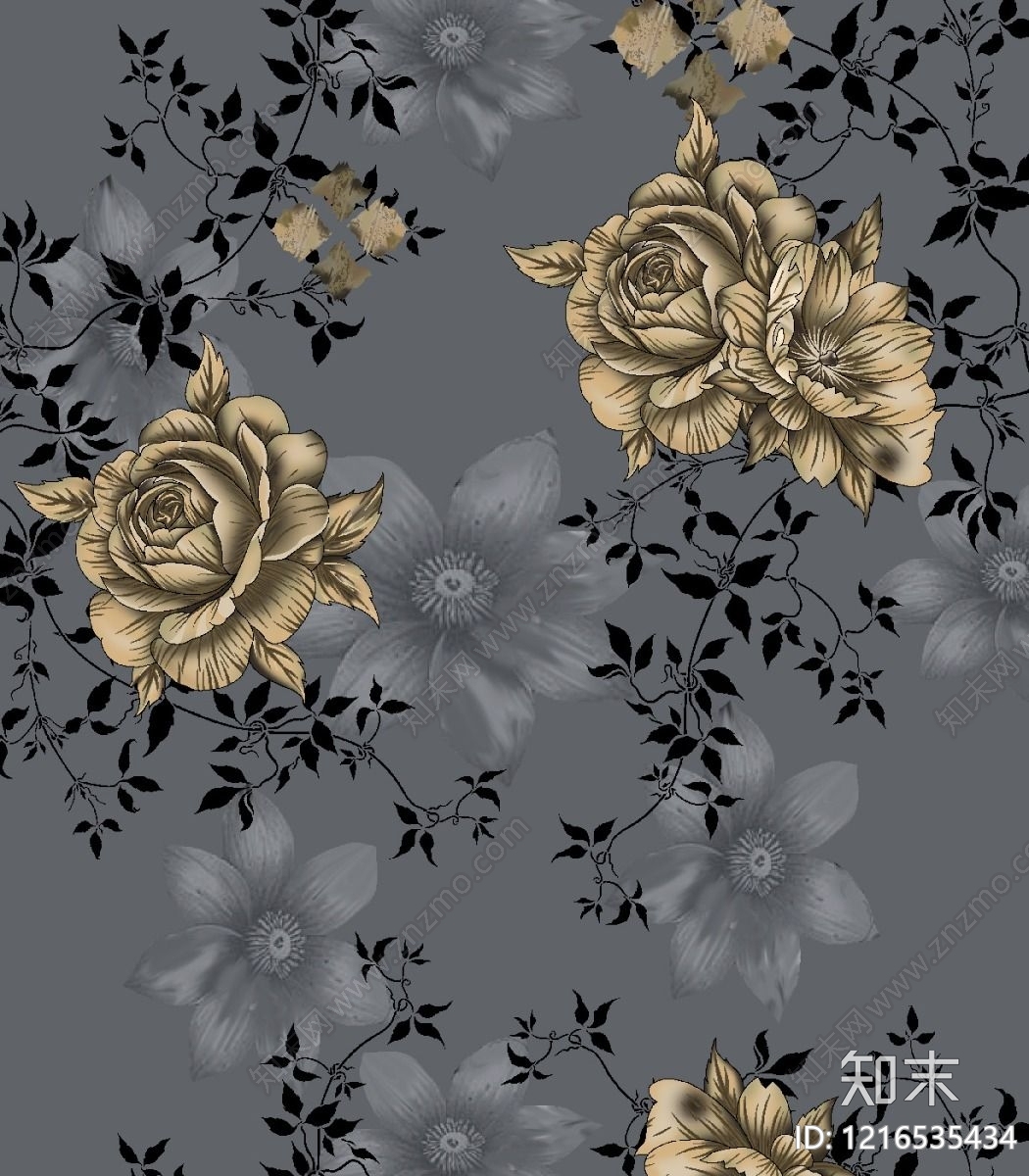 传统纹样贴图下载【ID:1216535434】